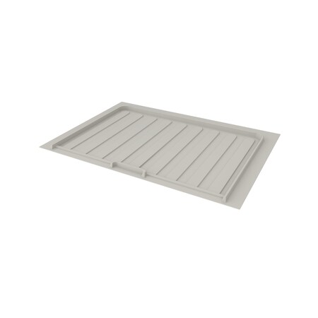 Rev-A-Shelf Thermoplastic (TPE), Gray, 28.5 in W, 0.75 in H, 28.5 in L, Gray SBVDTF-2730-14-1